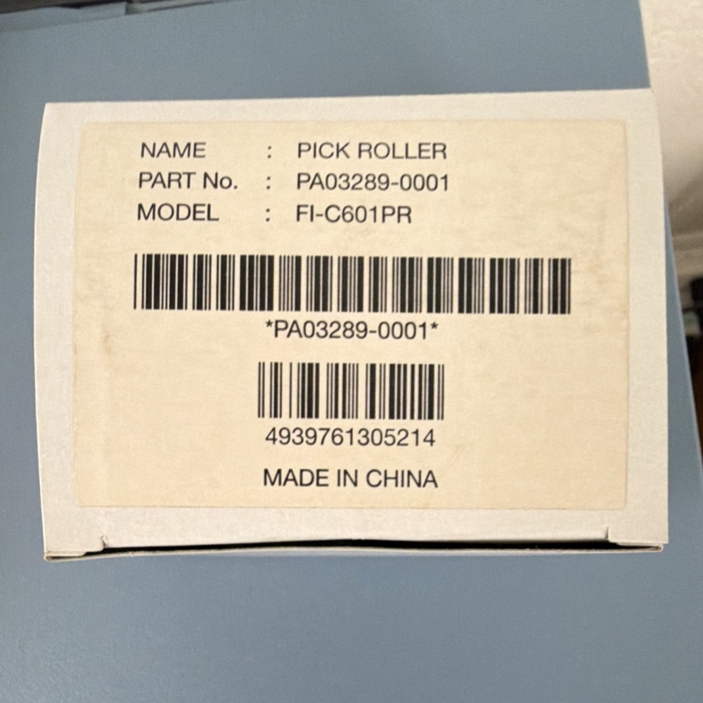 Fujitsu Pick Roller PA03289-0001 for Fi Series FI-C601PR Scanner